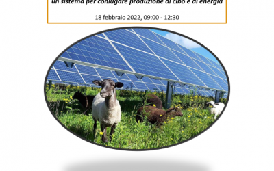 Evento Agrivoltaico: un sistema per coniugare produzione di cibo e di energia