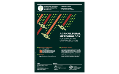 AIAM – International Advanced School in Agricultural Meteorology – Registration is open