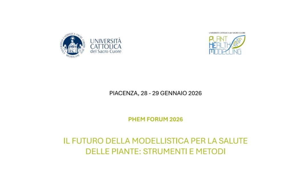 PHEM Forum 2026 – Il futuro della modellistica per la salute delle piante: strumenti e metodi